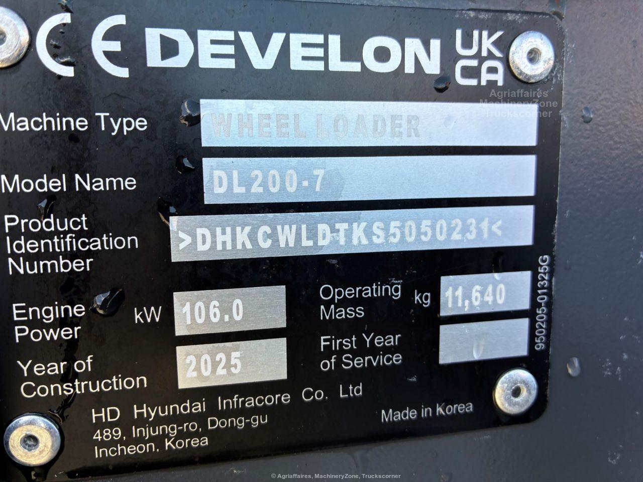 Develon DL200-7